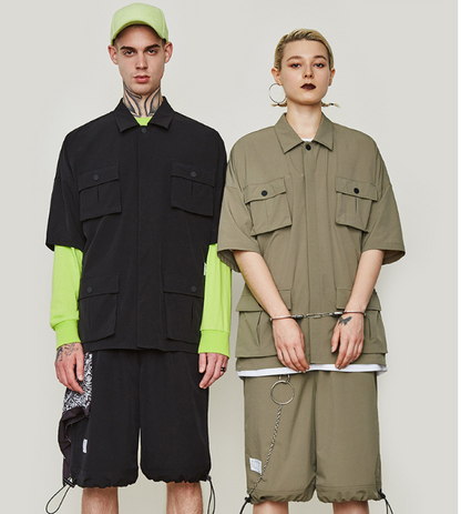 Retro Utility Windbreaker – Pockets With Purpose