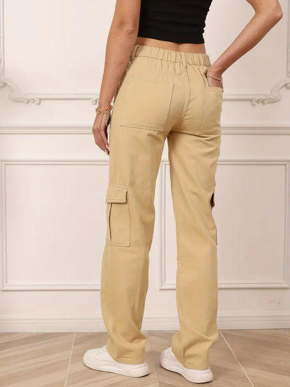 High-Waist Utility Cargo Pants – Tiny Pockets Didn't Make the Cut